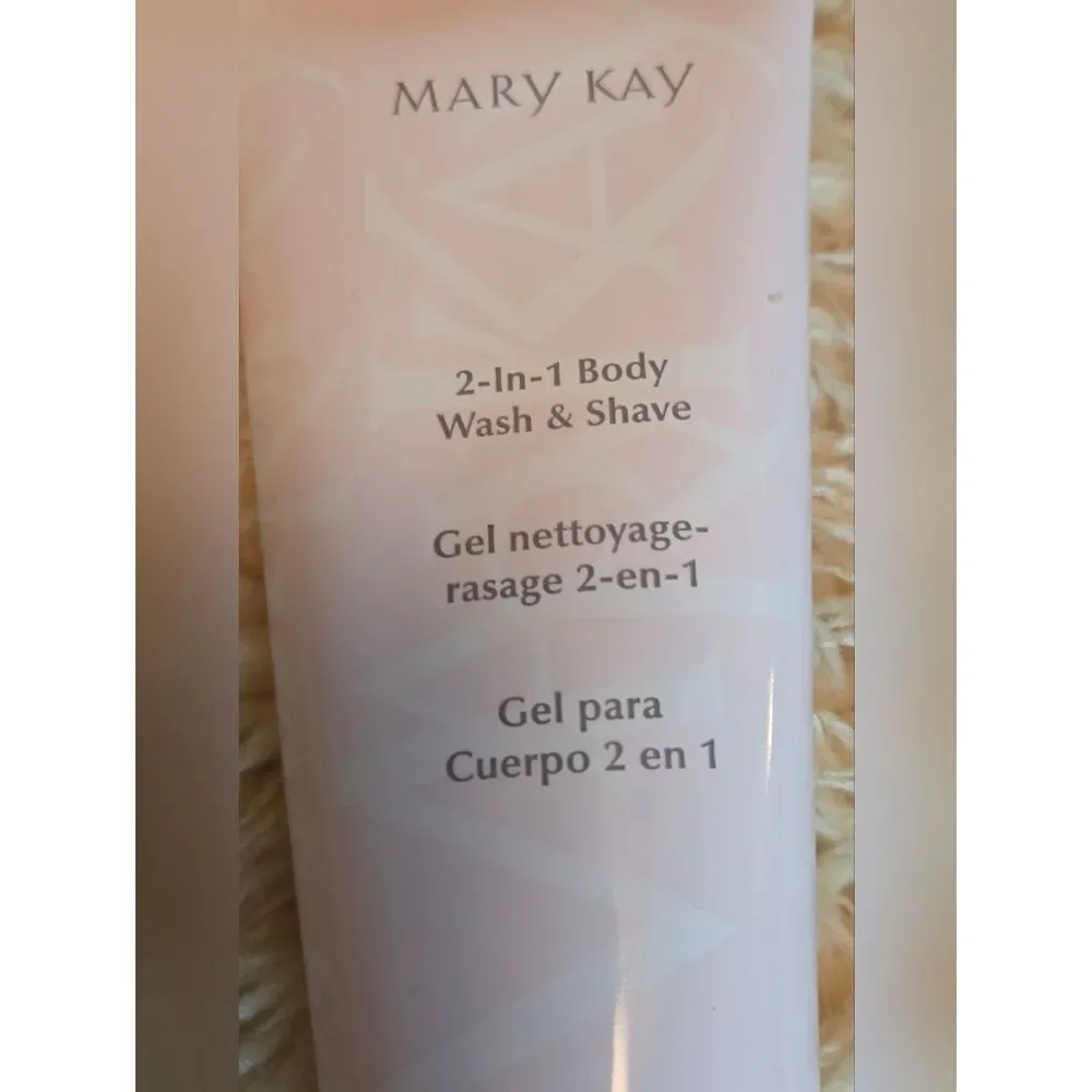 NEW Mary Kay 2-in-1 Body Wash & Shave - Light Pink Tube 6.50 Fl.oz./192 ml
